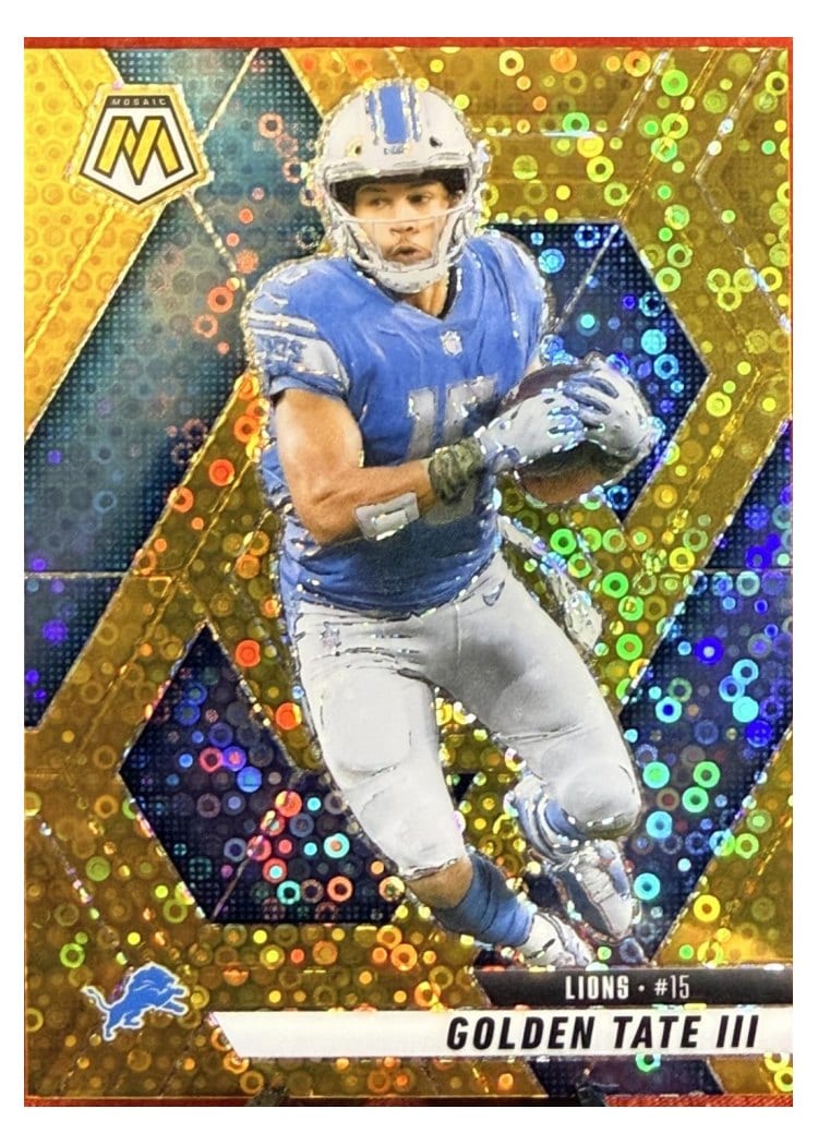 2025 Panini Mosaic Base Set Golden Tate III #214 card