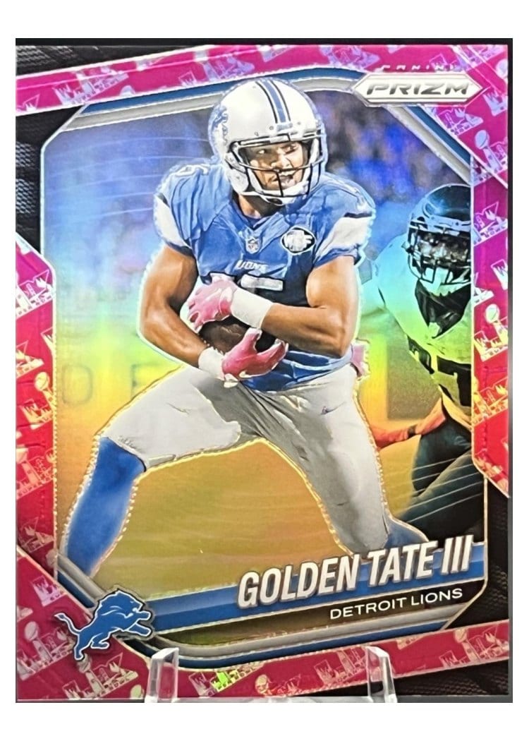 2025 Panini Prizm Base Set Golden Tate III #139 card