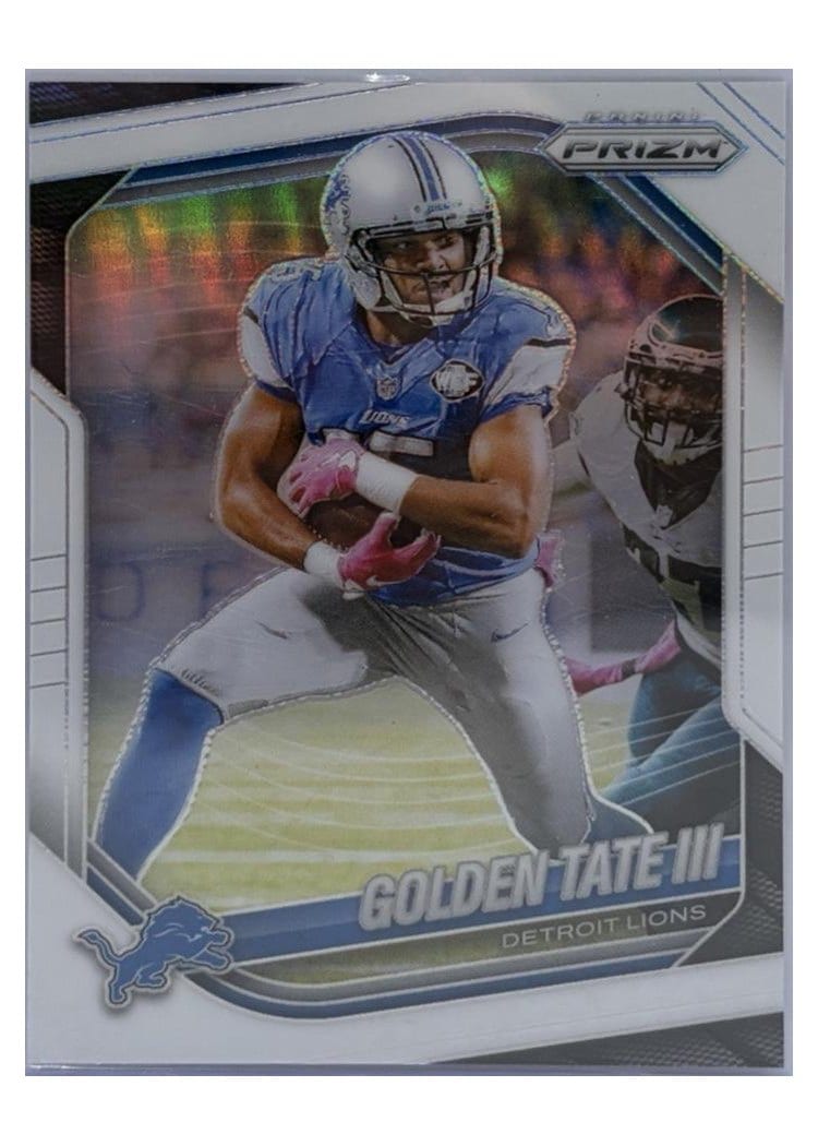 2025 Panini Prizm Base Set Golden Tate III #139 card