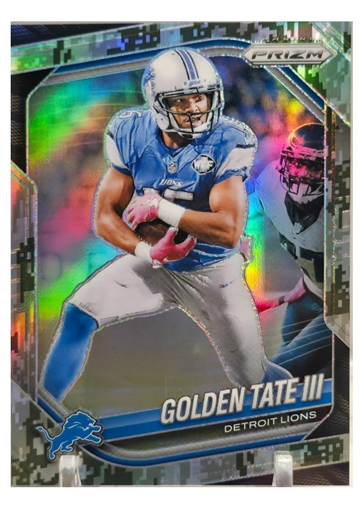 2025 Panini Prizm Base Set Golden Tate III Forest Camo #139