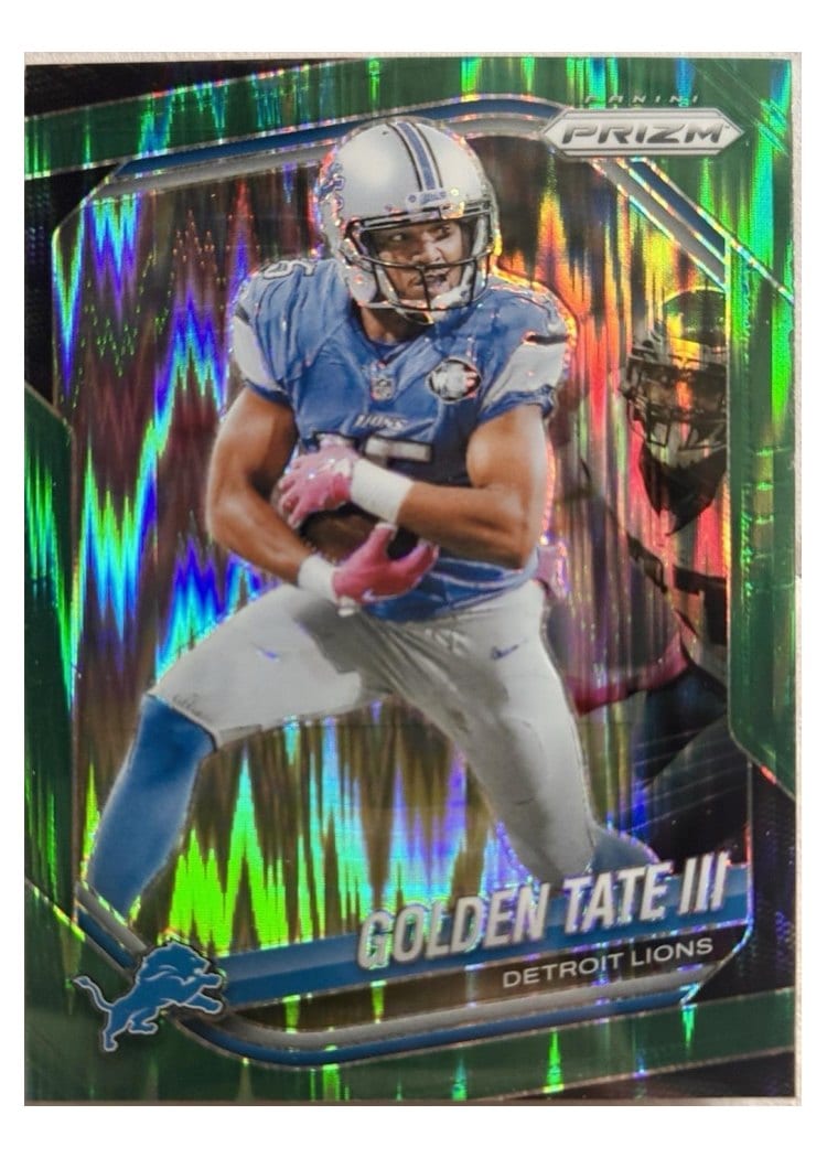 2025 Panini Prizm Base Set Golden Tate III #139 card