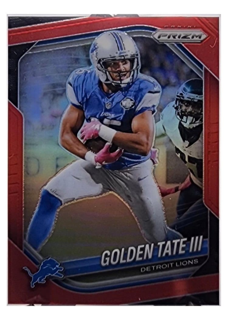 2025 Panini Prizm Base Set Golden Tate III #139 card
