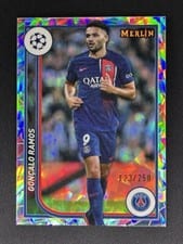 2023 Topps Merlin UEFA Goncalo Ramos #91 card