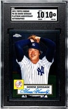 2021 Topps Chrome Platinum Anniversary Autographs Goose Gossage #PA-GG card