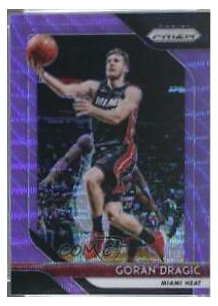 2018-19 Panini Prizm Base Set Goran Dragic #156 card