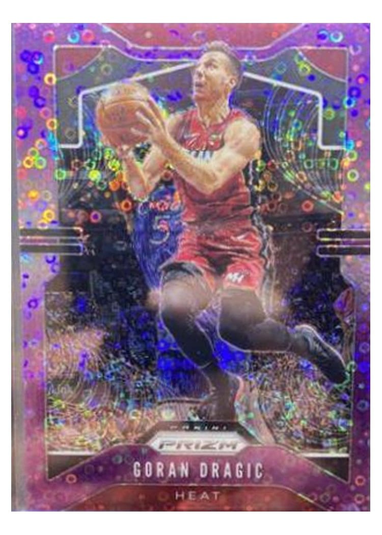 2019-20 Panini Prizm Base Set Goran Dragic Purple Prizm #145 card