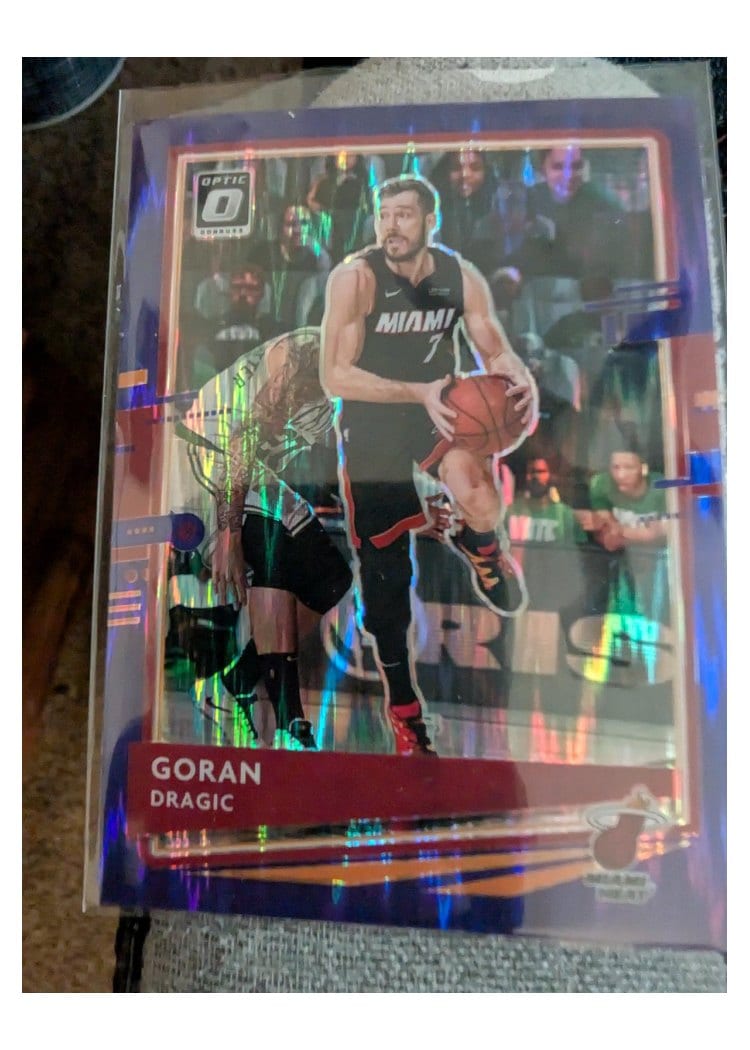 2020-21 Donruss Optic Base Set Goran Dragic #27 card