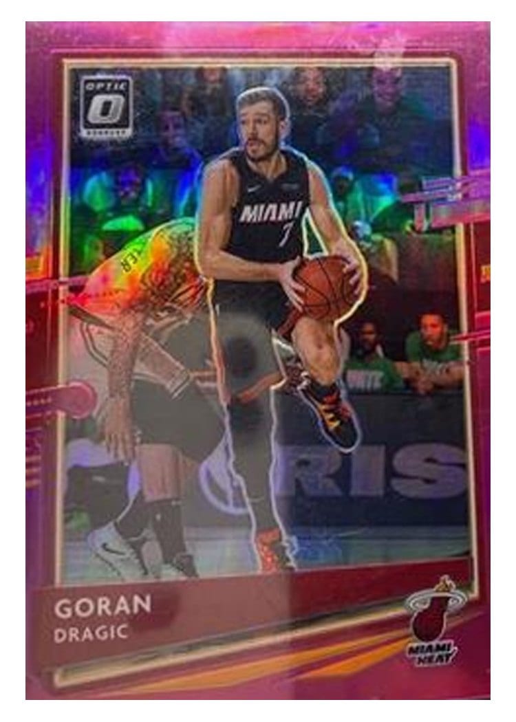 2020-21 Donruss Optic Base Set Goran Dragic Pink #27 card