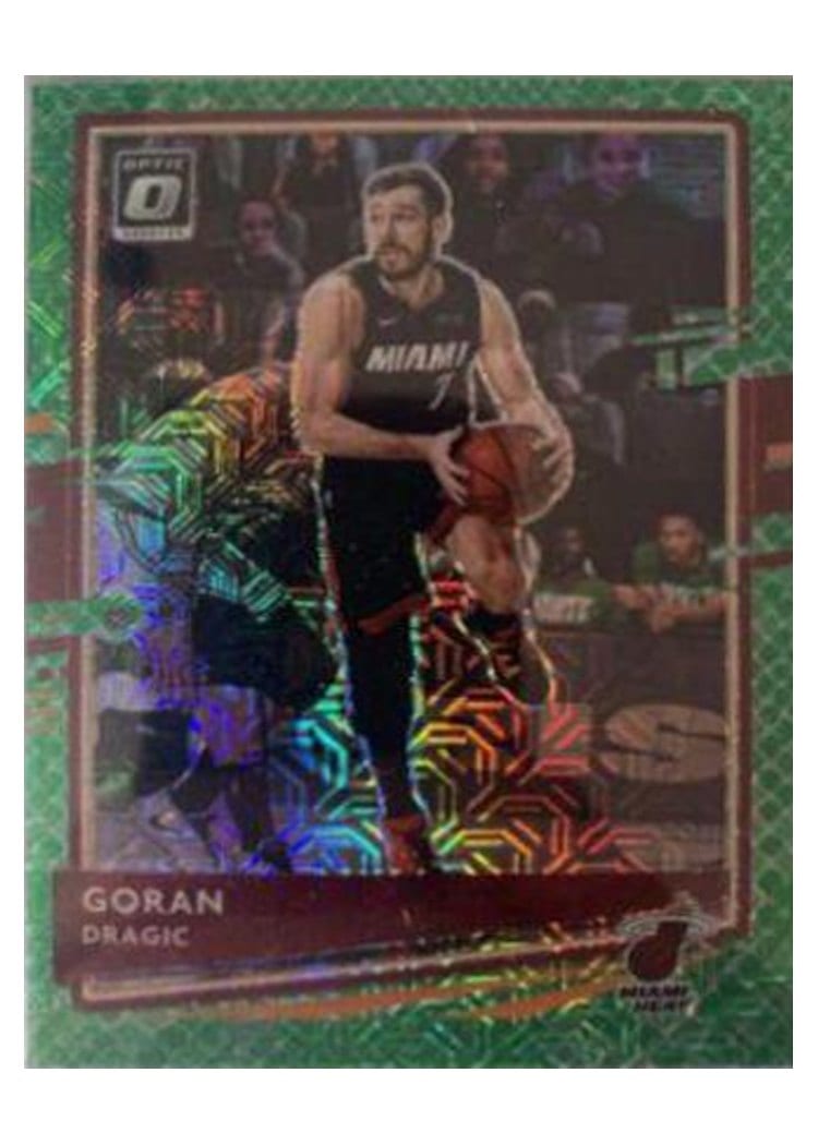 2020-21 Donruss Optic Base Set Goran Dragic Choice Dragon #27 card