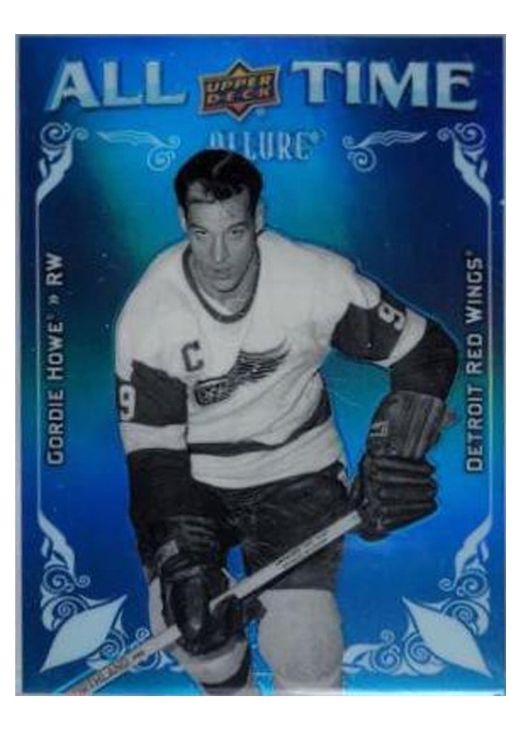2022-23 Upper Deck Allure All-Time Allure Gordie Howe #AT-9 card