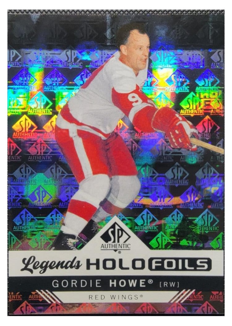 2024-25 SP Authentic Holofoil Legends Gordie Howe #HFL-22 card