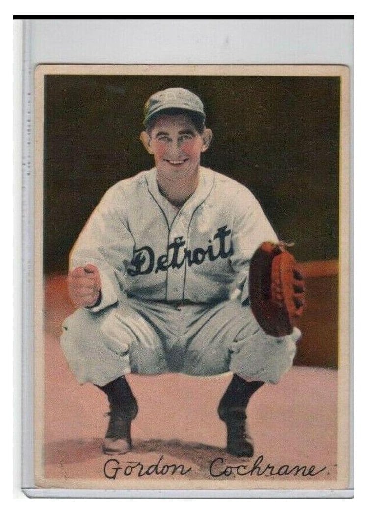 1936 R312 Gordon Cochrane card