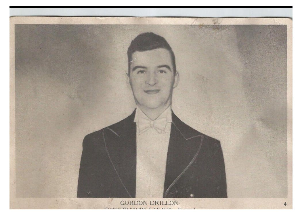 1939 O-Pee-Chee V301-1 Gordon Drillon #4 card