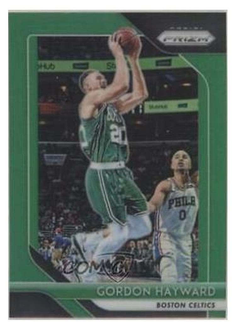 2018-19 Panini Prizm Base Set Gordon Hayward #158 card