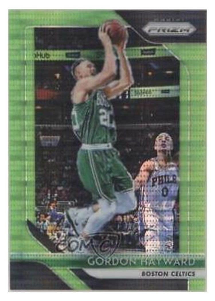 2018-19 Panini Prizm Base Set Gordon Hayward #158 card