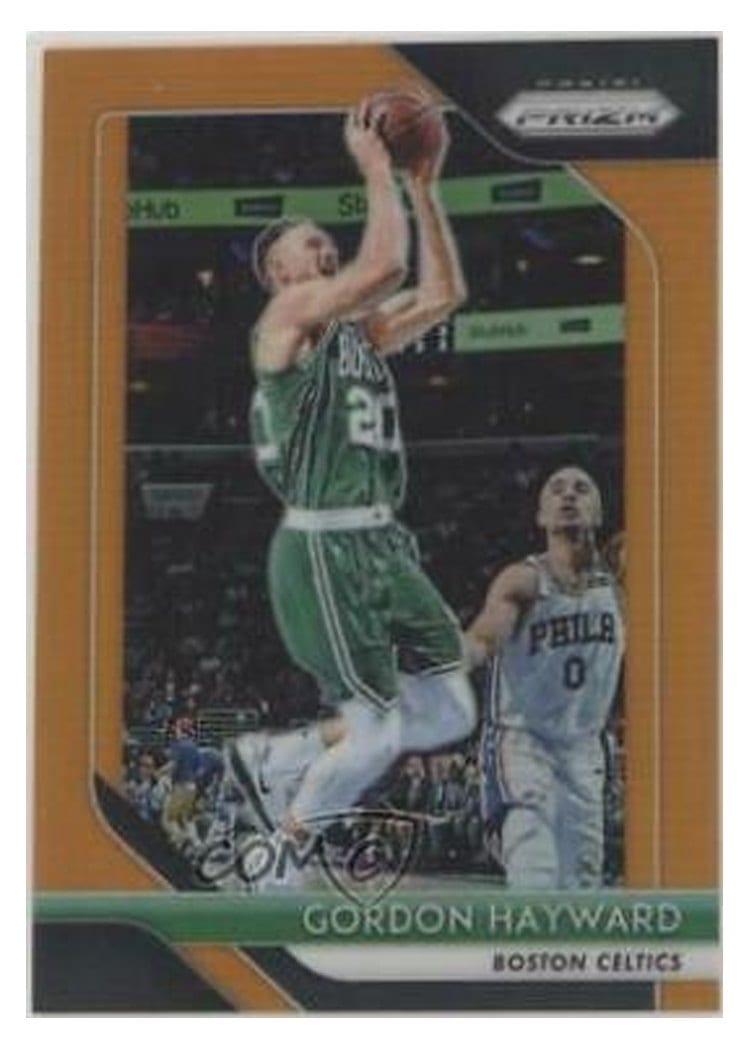 2018-19 Panini Prizm Base Set Gordon Hayward #158 card