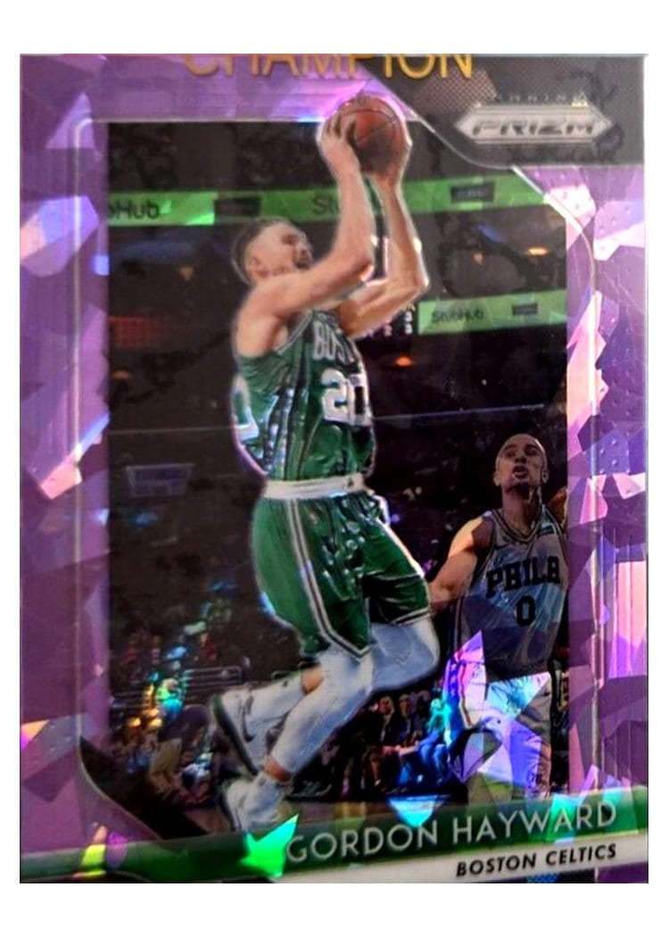 2018-19 Panini Prizm Base Set Gordon Hayward #158 card