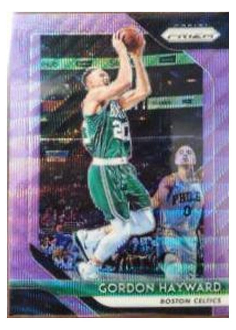 2018-19 Panini Prizm Base Set Gordon Hayward #158 card