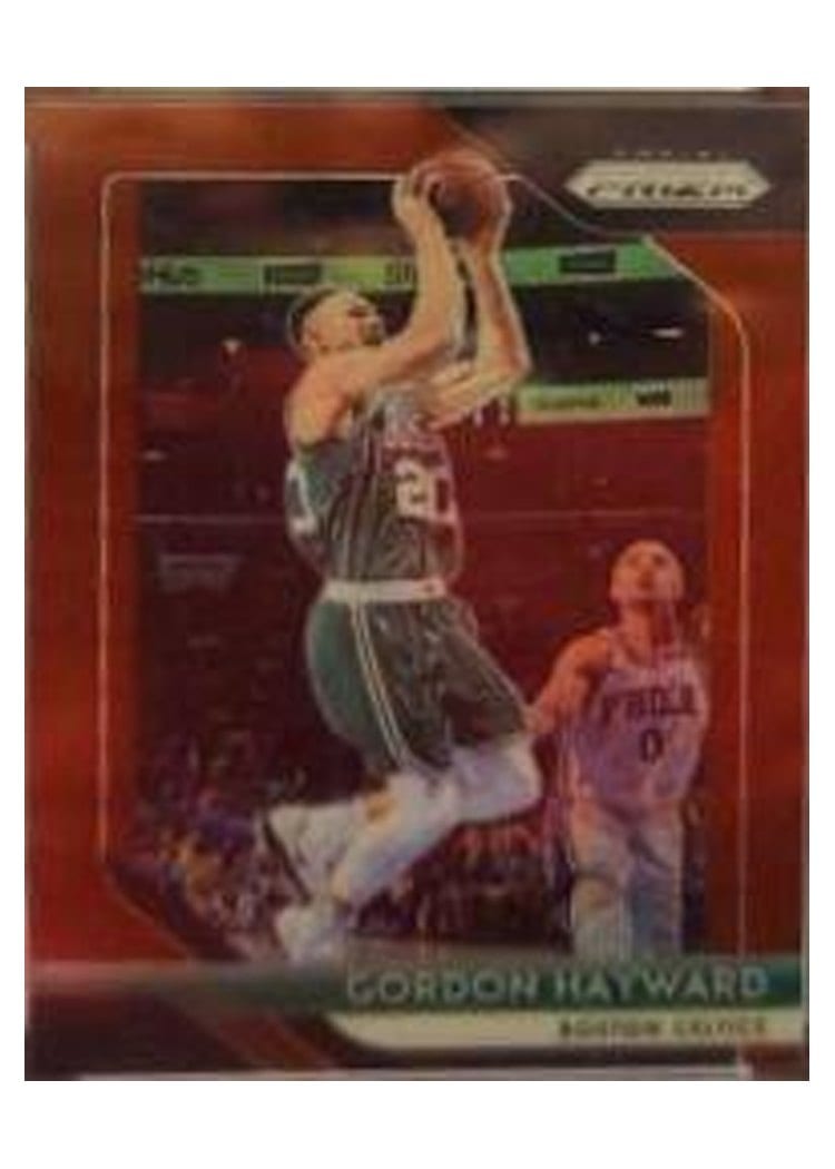 2018-19 Panini Prizm Base Set Gordon Hayward #158 card