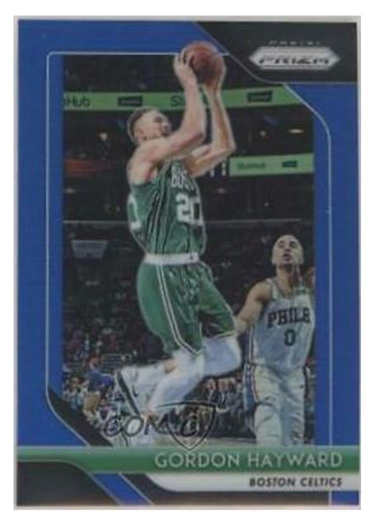 2018-19 Panini Prizm Base Set Gordon Hayward #158 card