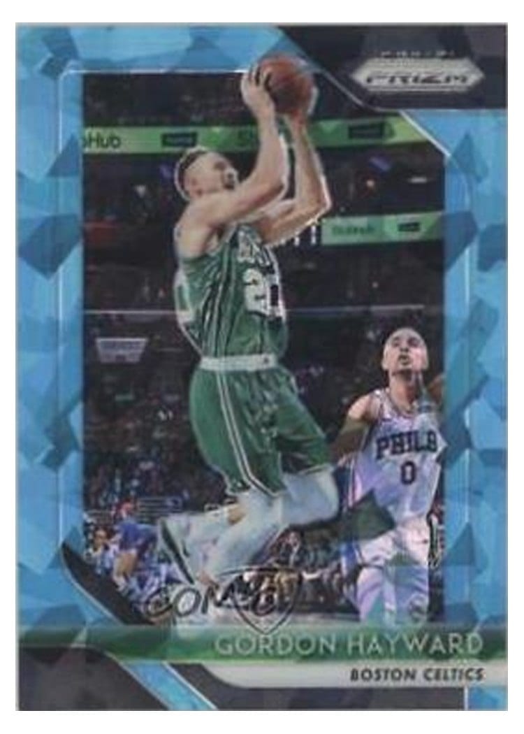 2018-19 Panini Prizm Base Set Gordon Hayward #158 card
