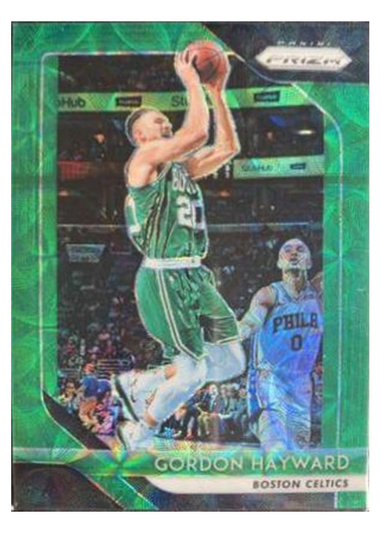 2018-19 Panini Prizm Base Set Gordon Hayward #158 card