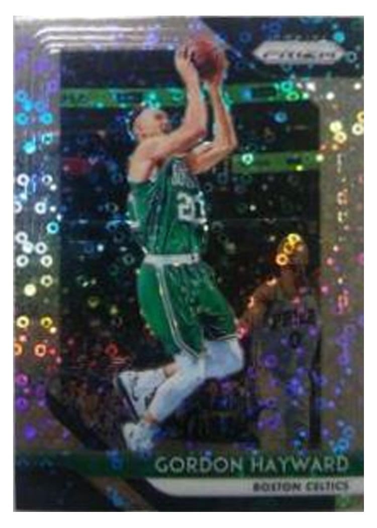 2018-19 Panini Prizm Base Set Gordon Hayward #158 card