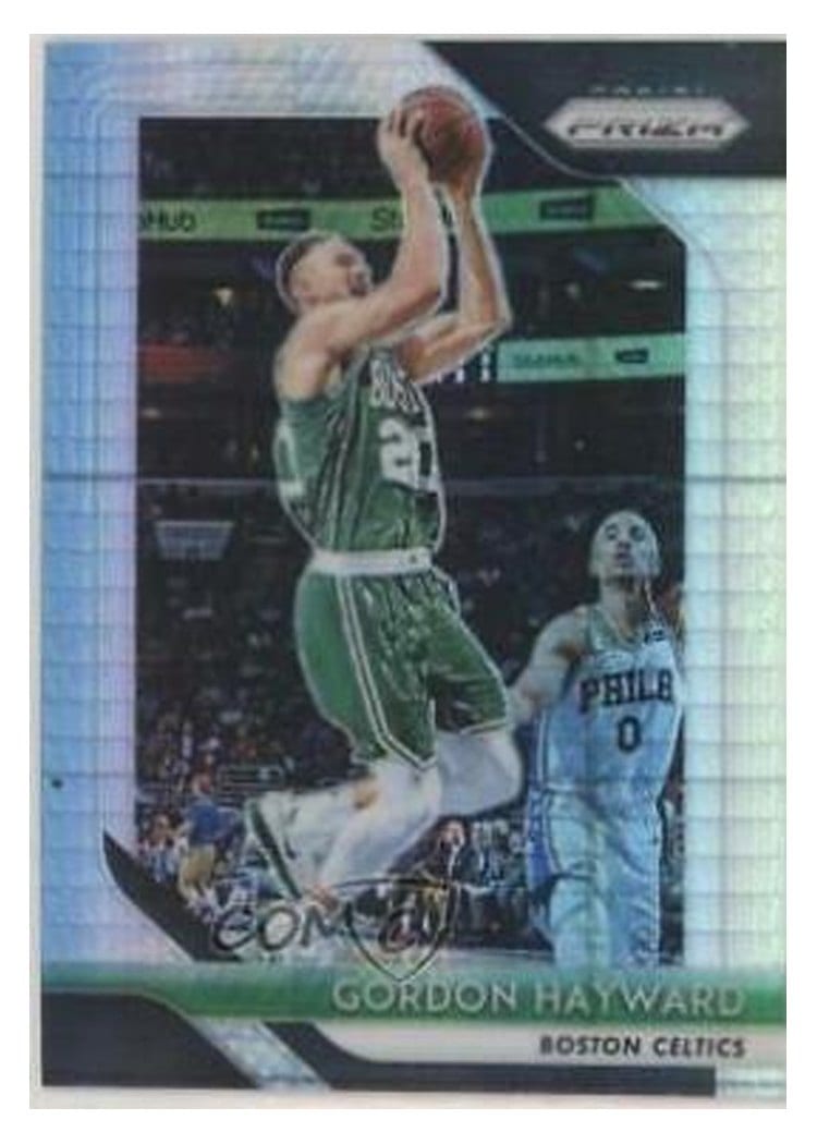 2018-19 Panini Prizm Base Set Gordon Hayward #158 card