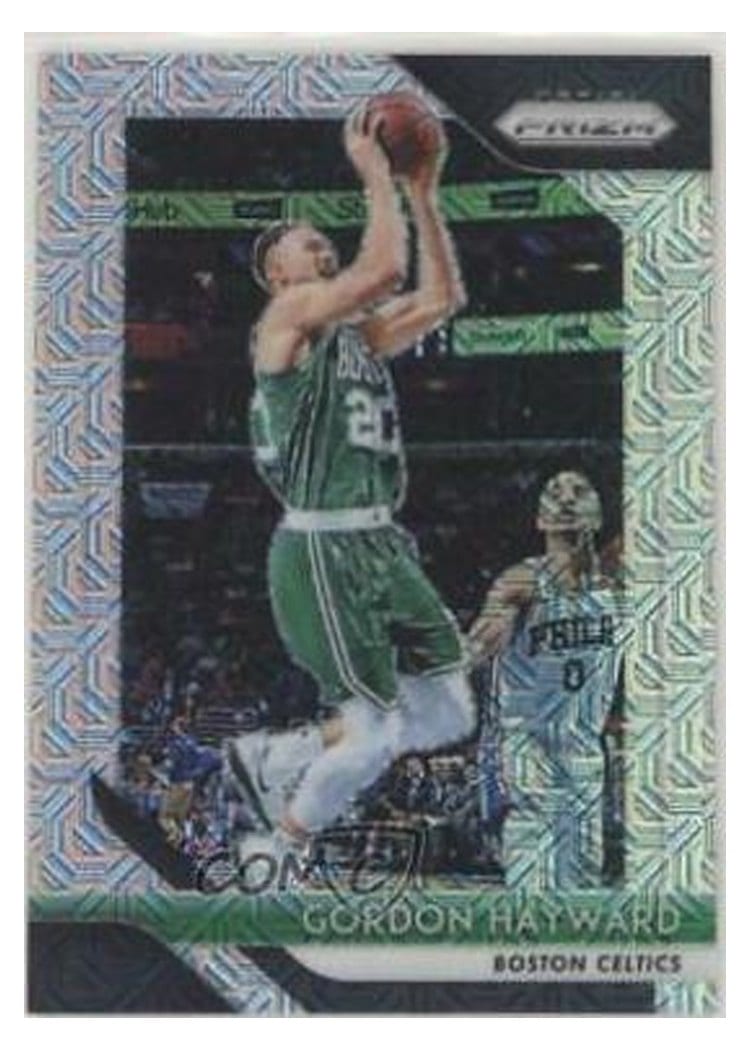 2018-19 Panini Prizm Base Set Gordon Hayward #158 card