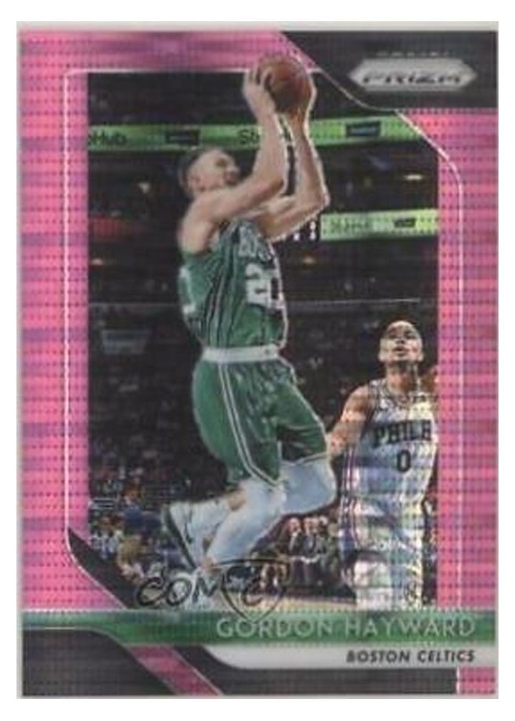 2018-19 Panini Prizm Base Set Gordon Hayward #158 card