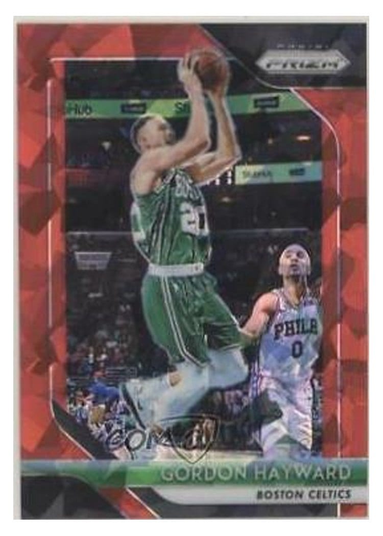 2018-19 Panini Prizm Base Set Gordon Hayward #158 card