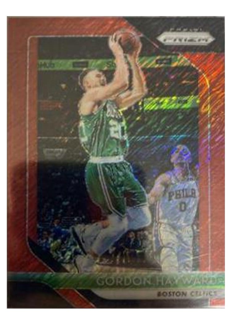 2018-19 Panini Prizm Base Set Gordon Hayward #158 card