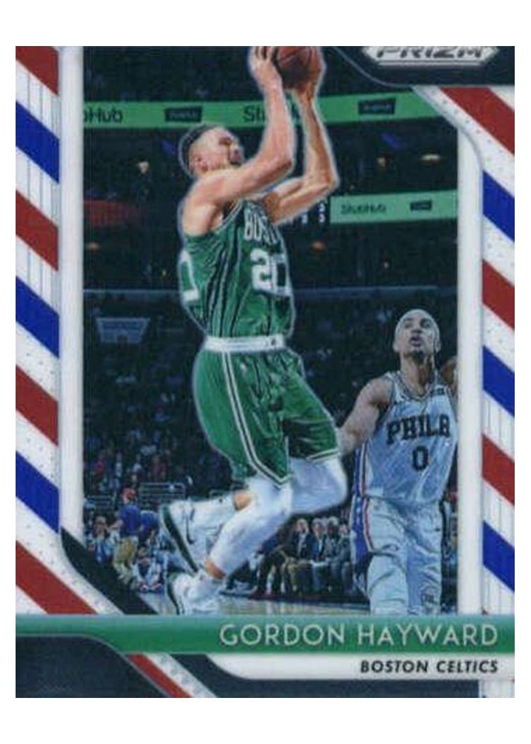 2018-19 Panini Prizm Base Set Gordon Hayward #158 card
