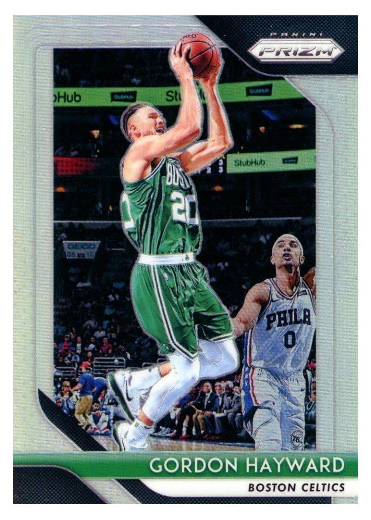 2018-19 Panini Prizm Base Set Gordon Hayward #158 card