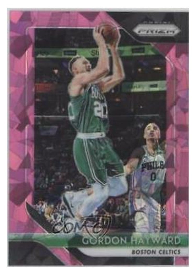 2018-19 Panini Prizm Base Set Gordon Hayward #158 card