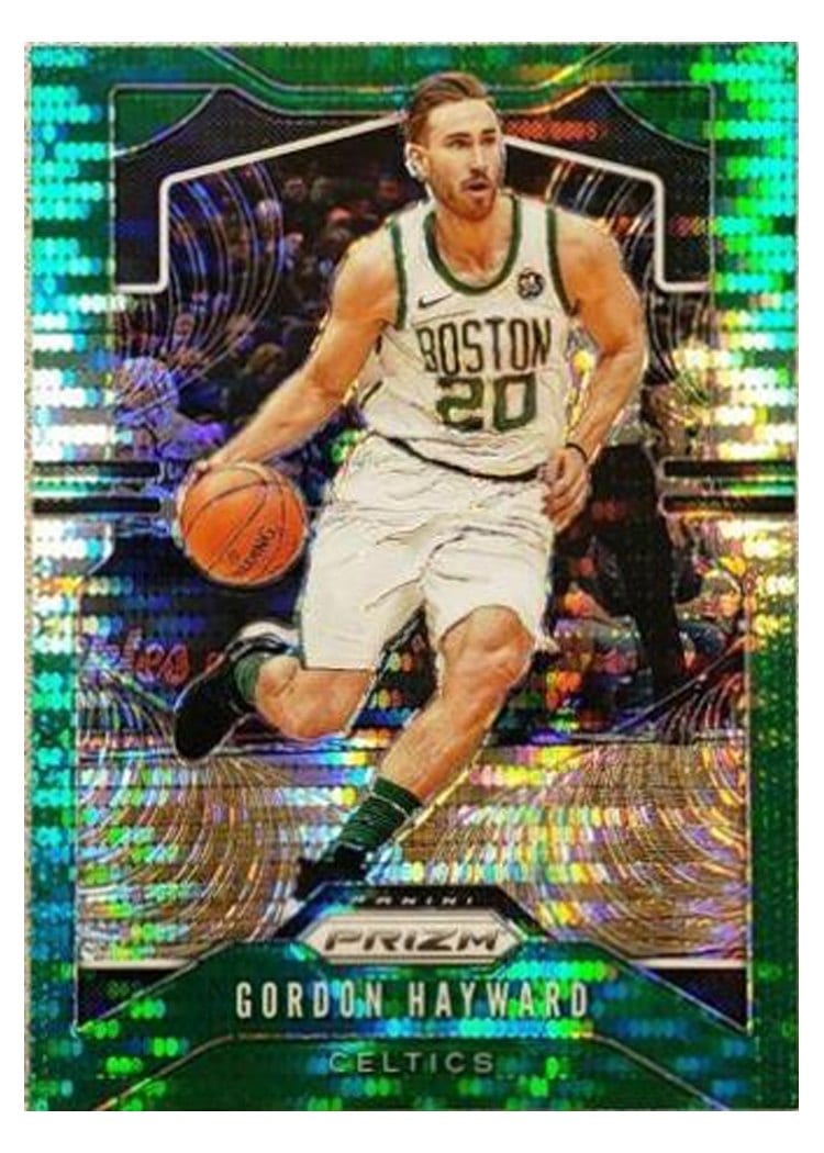 2019-20 Panini Prizm Base Set Gordon Hayward #42 card