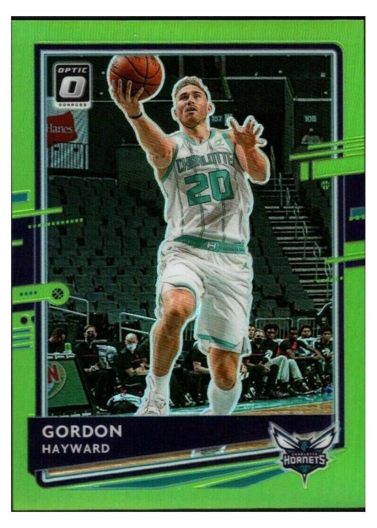 2020-21 Donruss Optic Base Set Gordon Hayward #140 card