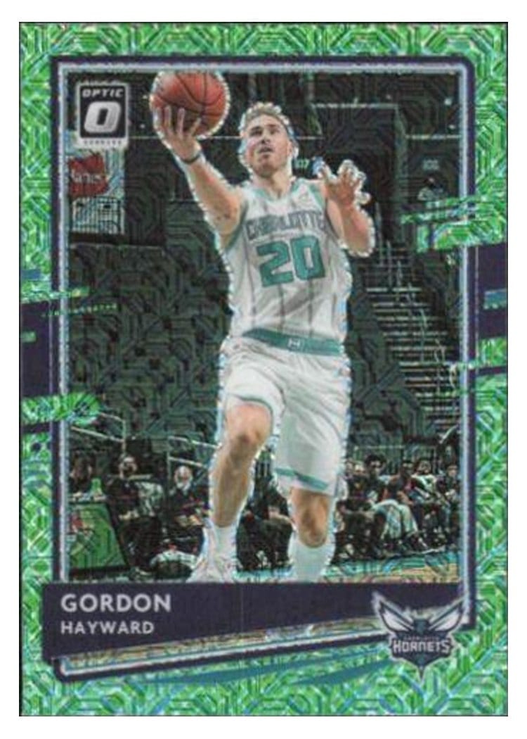 2020-21 Donruss Optic Base Set Gordon Hayward #140 card
