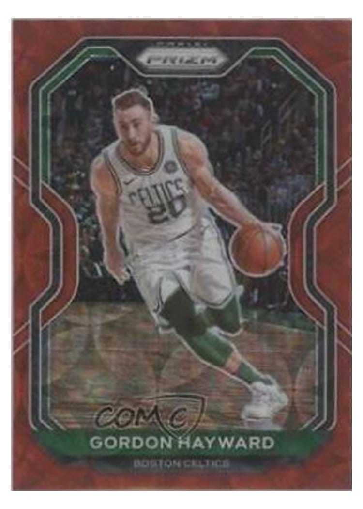 2020-21 Panini Prizm Base Set Gordon Hayward #47 card