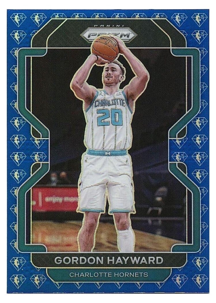 2021-22 Panini Prizm Base Set Gordon Hayward #106 card