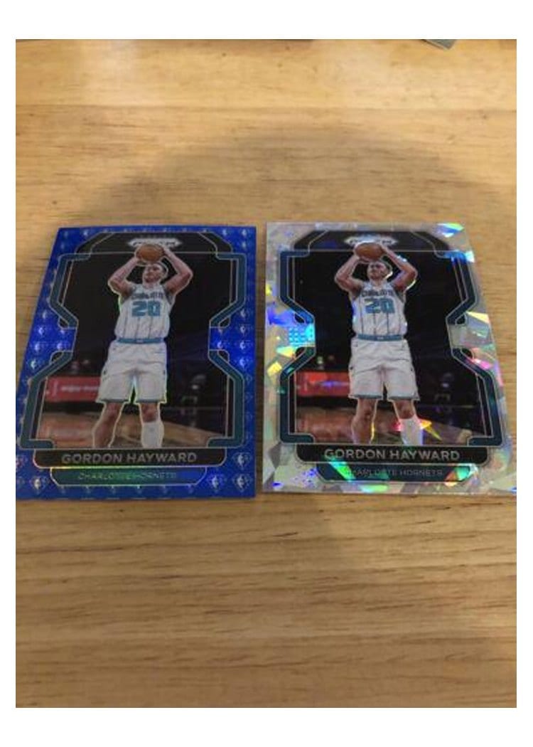 2021-22 Panini Prizm Base Set Gordon Hayward #106 card