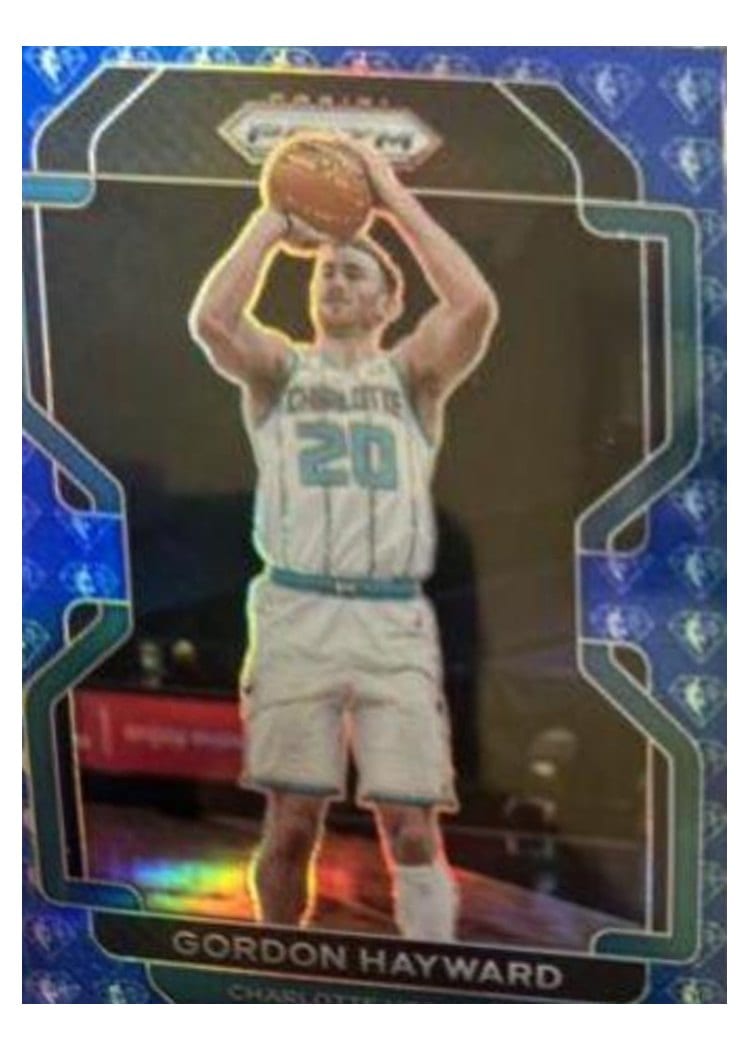 2021-22 Panini Prizm Base Set Gordon Hayward #106 card