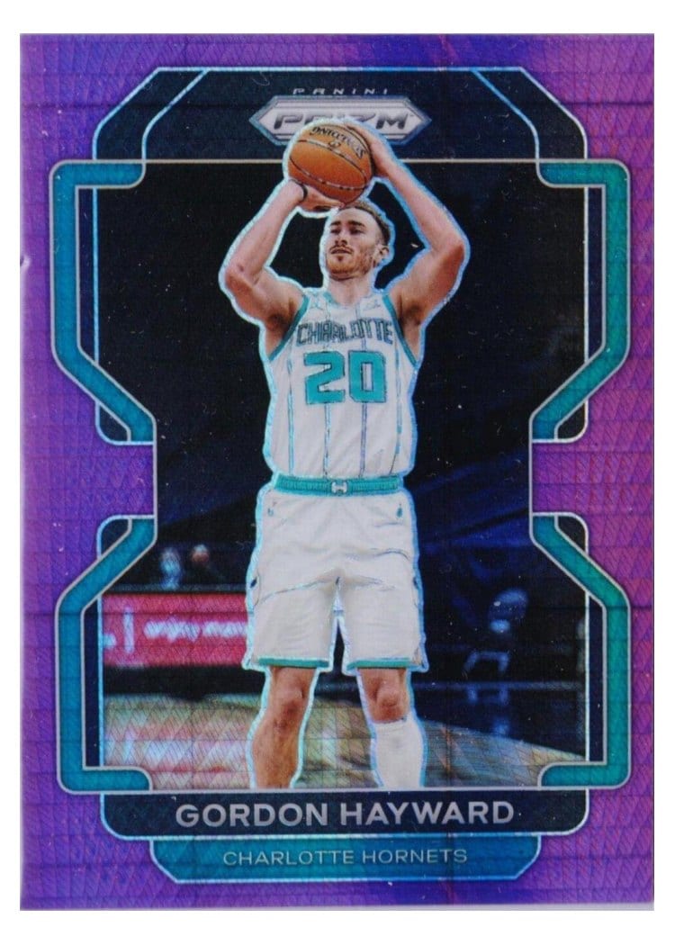 2021-22 Panini Prizm Base Set Gordon Hayward #106 card