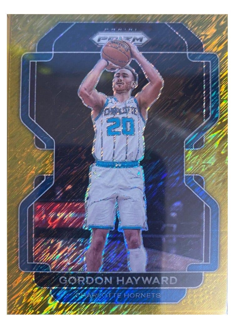2021-22 Panini Prizm Base Set Gordon Hayward #106 card