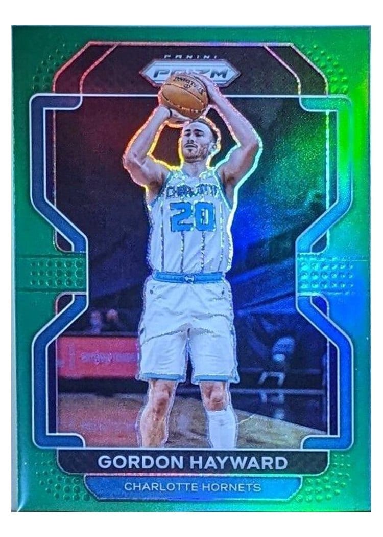2021-22 Panini Prizm Base Set Gordon Hayward #106 card
