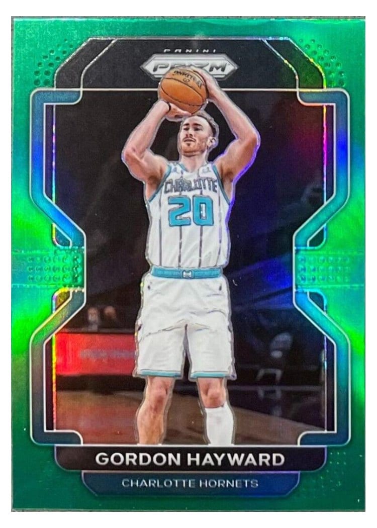 2021-22 Panini Prizm Base Set Gordon Hayward #106 card