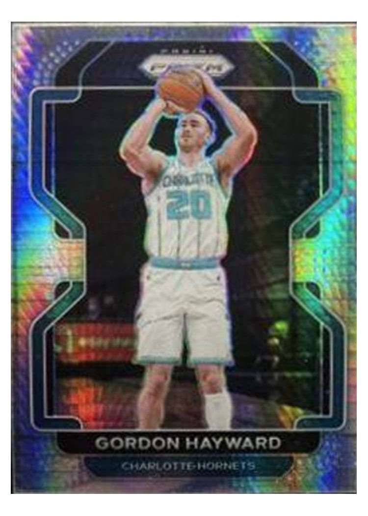 2021-22 Panini Prizm Base Set Gordon Hayward #106 card