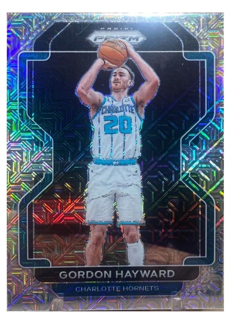 2021-22 Panini Prizm Base Set Gordon Hayward #106 card