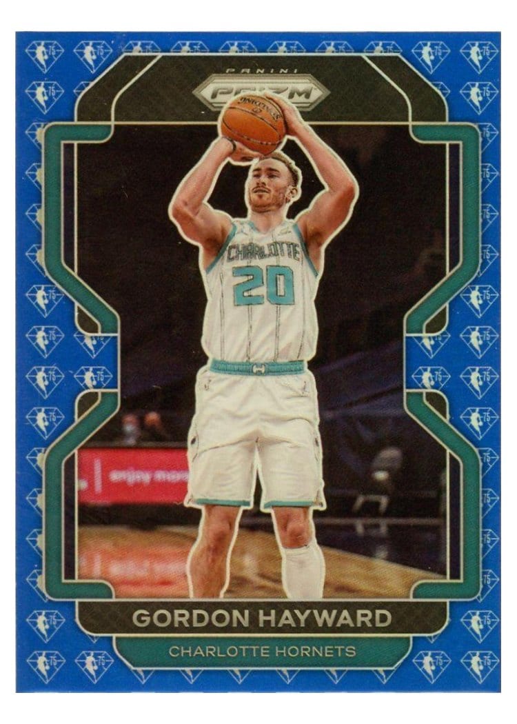 2021-22 Panini Prizm Base Set Gordon Hayward #106 card