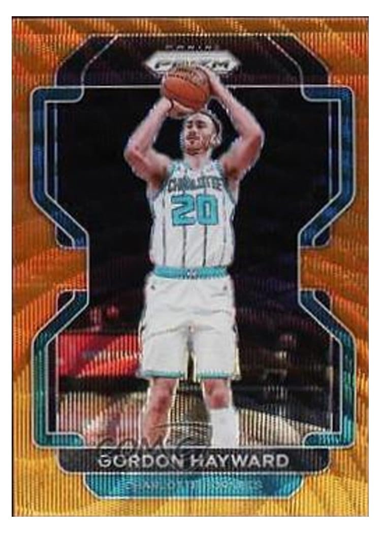 2021-22 Panini Prizm Base Set Gordon Hayward #106 card